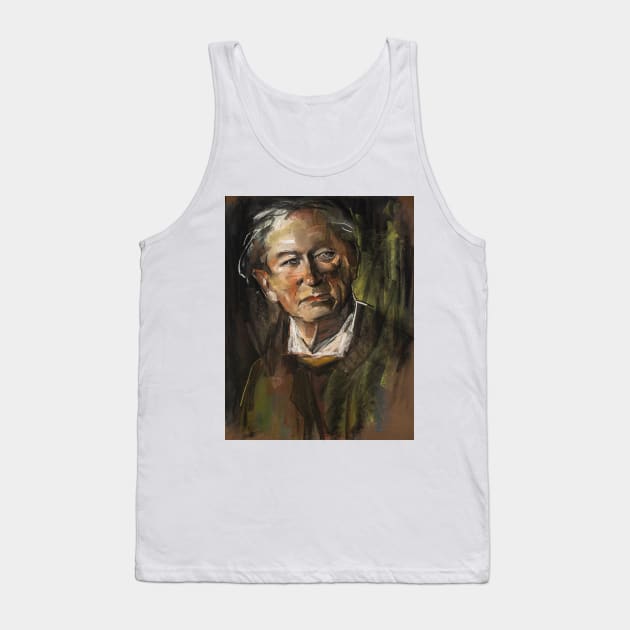 Alternative Sherlock Holmes portrait Tank Top by stohitro